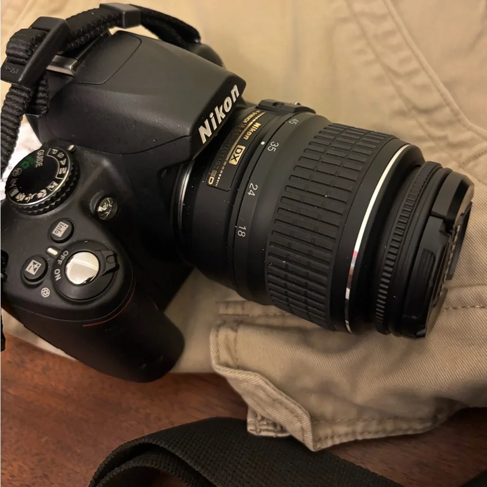 Nikon Black Zoom Lens for Cameras and Video